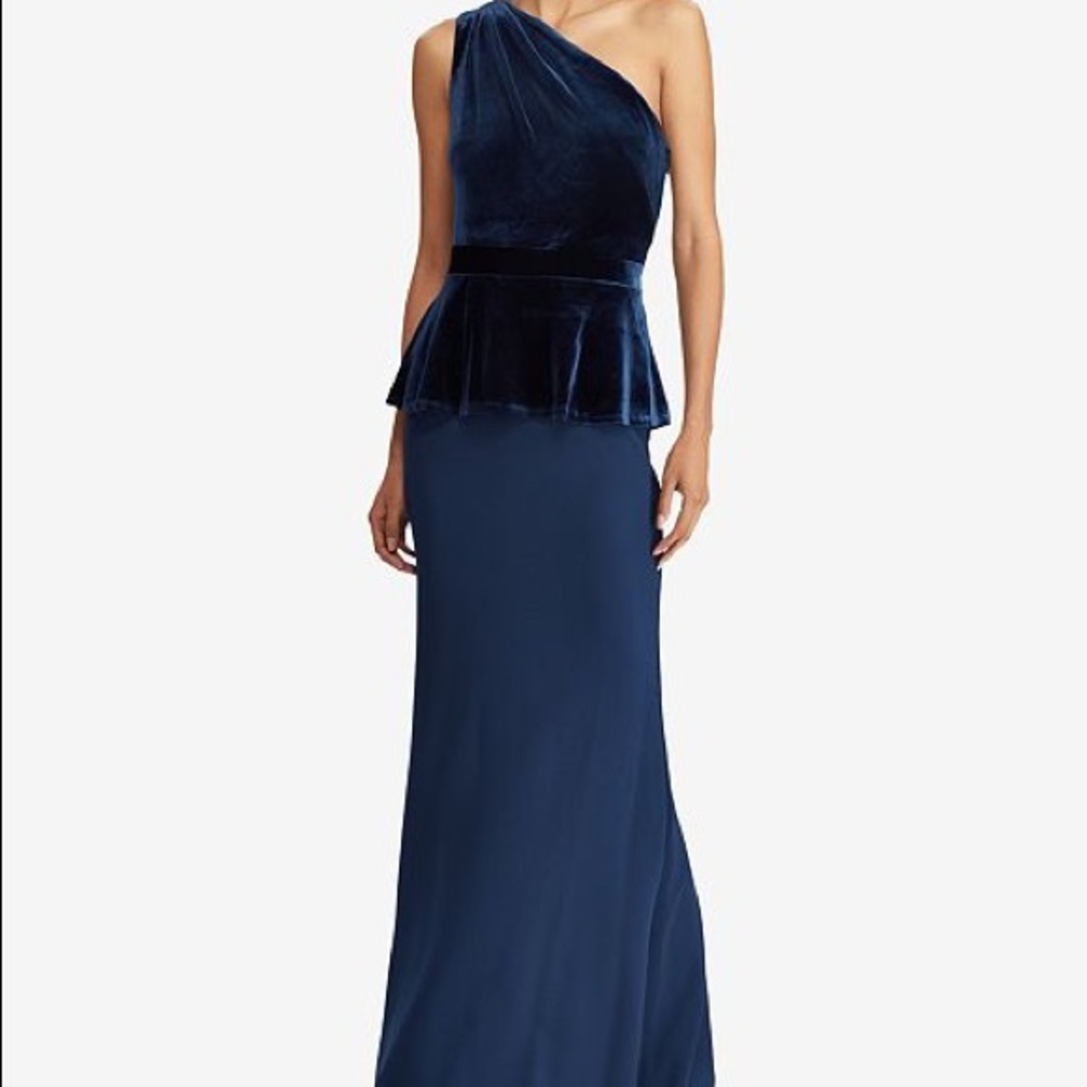 Ralph Lauren blue dress (evening or gown)